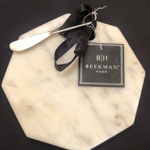 White Marble Cheese Board
